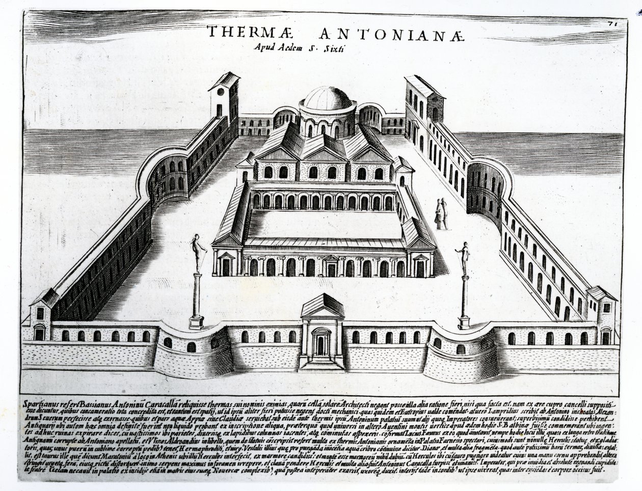 Thermae Antonianae tekijältä Italian School
