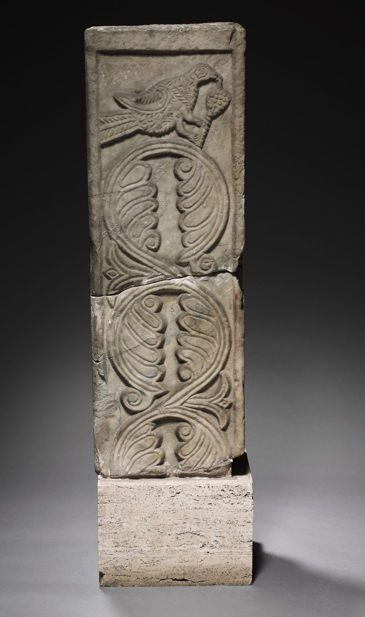 Pylvään este, Lombardic, 700-800 tekijältä Italian School