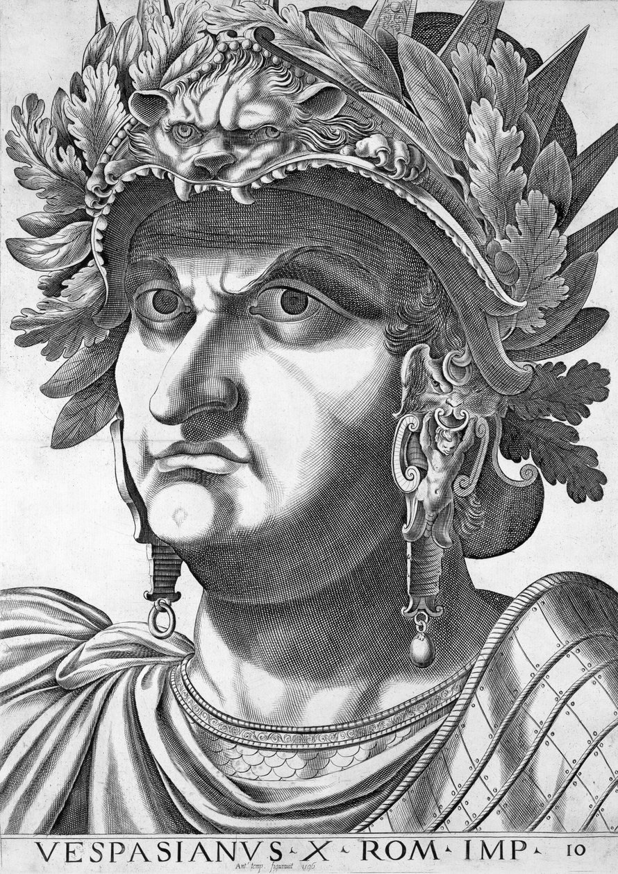 Vespasianus (9-79 jKr.), 1596 tekijältä Italian School