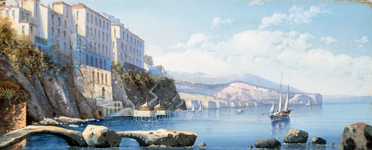 Näkymä Sorrentoon (guassi) tekijältä Italian School