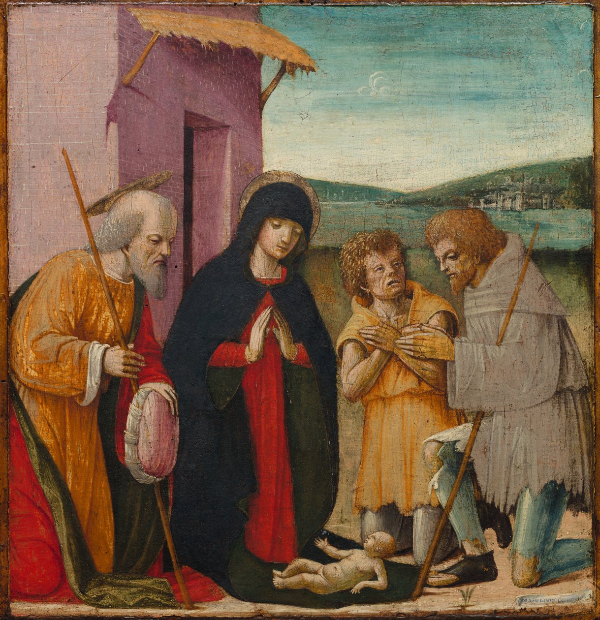Paimenten palvonta tekijältä Italy, 15th century