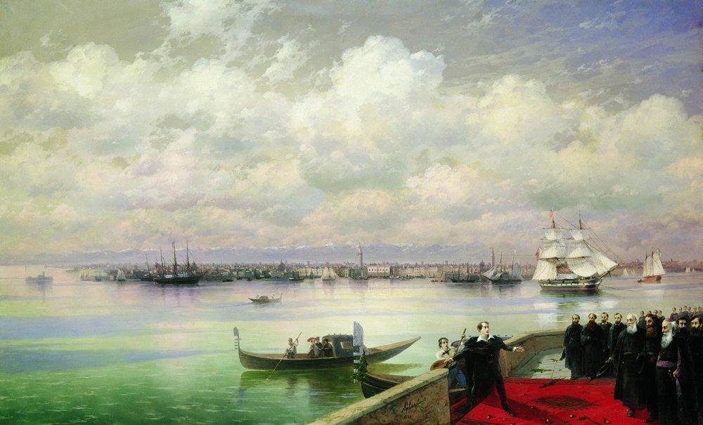 San Lazzaro degli Armeni tekijältä Ivan Konstantinovich Aivazovsky