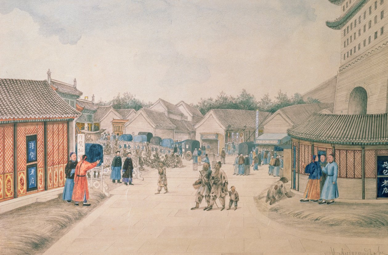 Tsyan-Minh-silta, kiinalaisista luonnoksista, 1804-06 tekijältä Ivan Alexandrov