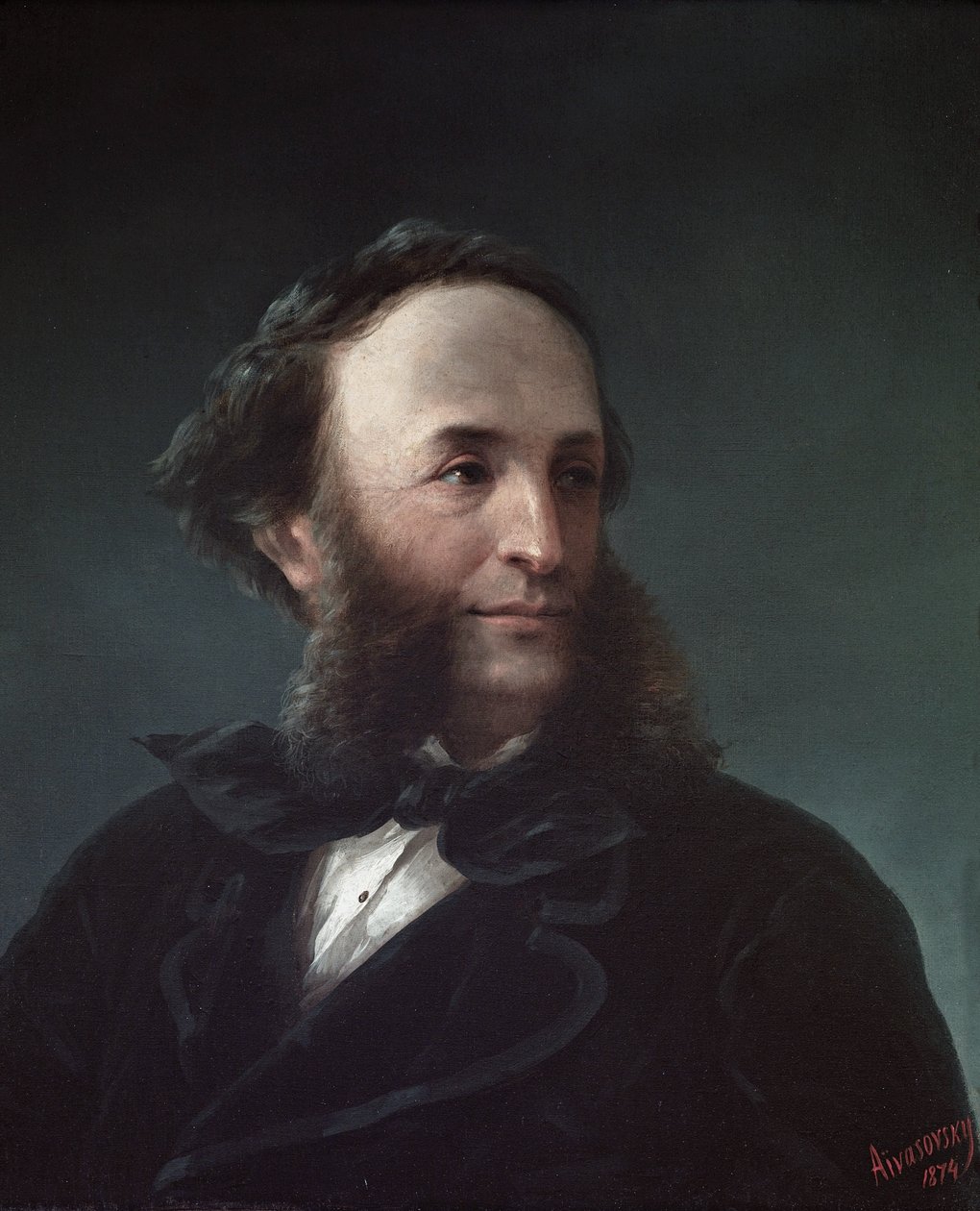Omakuva, 1874 tekijältä Ivan Ayvazovsky