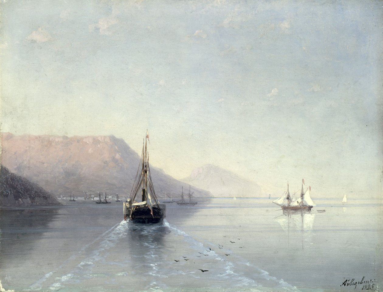 Rauhallinen, 1885 tekijältä Ivan Konstantinovich Aivazovsky