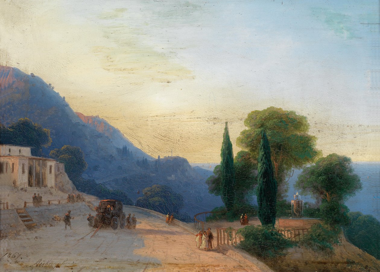 Kesäpäivä Krimillä tekijältä Ivan Aivazovsky