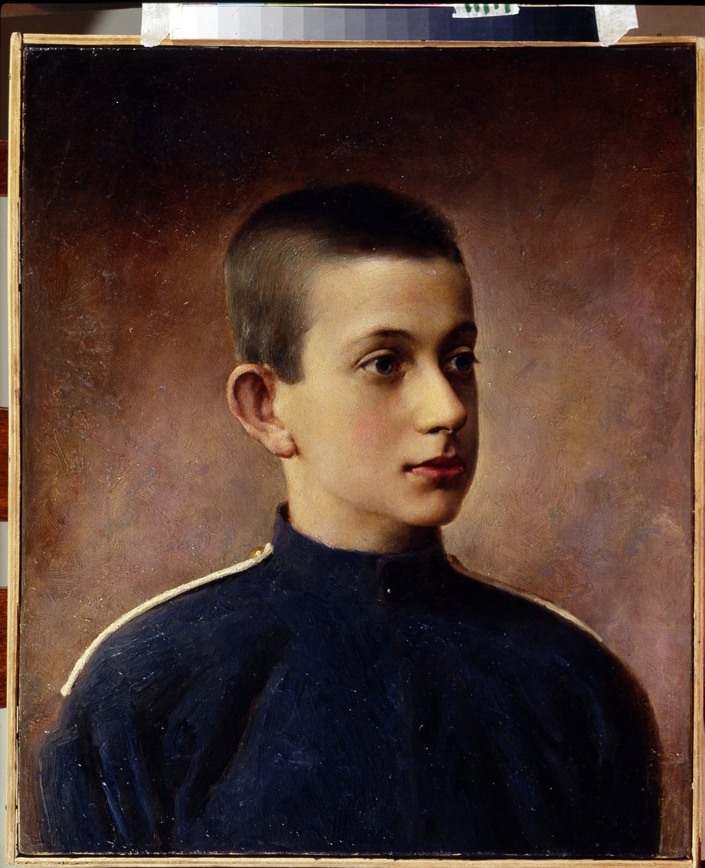 Venäjän suurruhtinas Konstantin Nikolajevitšin (1827-1892) muotokuva. (Venäjän suurruhtinas Konstantin Nikolajevitšin muotokuva). Teini muotokuva. Ivan Aleksejevitš Tyurin (1824-1904) maalaus, öljy kankaalle. 1800-luvun venäläinen taide. Sate Central Na tekijältä Ivan Alekseevich Tyurin