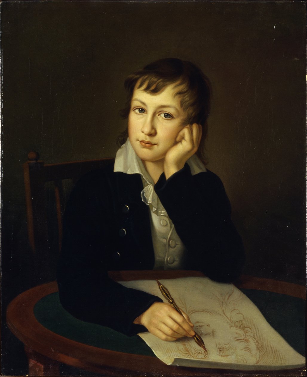 Muotokuva kreivi Aleksandr Nikolajevitš Mordvinovista 1799-1858 tekijältä Ivan Alexeevich Tyurin