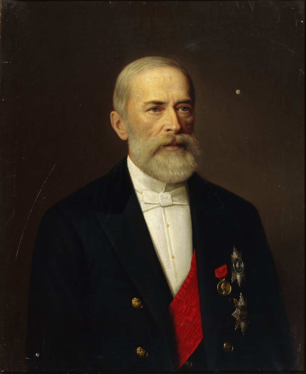 Nikolai Khristianovitš Bungen muotokuva 1823-1895, 1887 tekijältä Ivan Alexeevich Tyurin