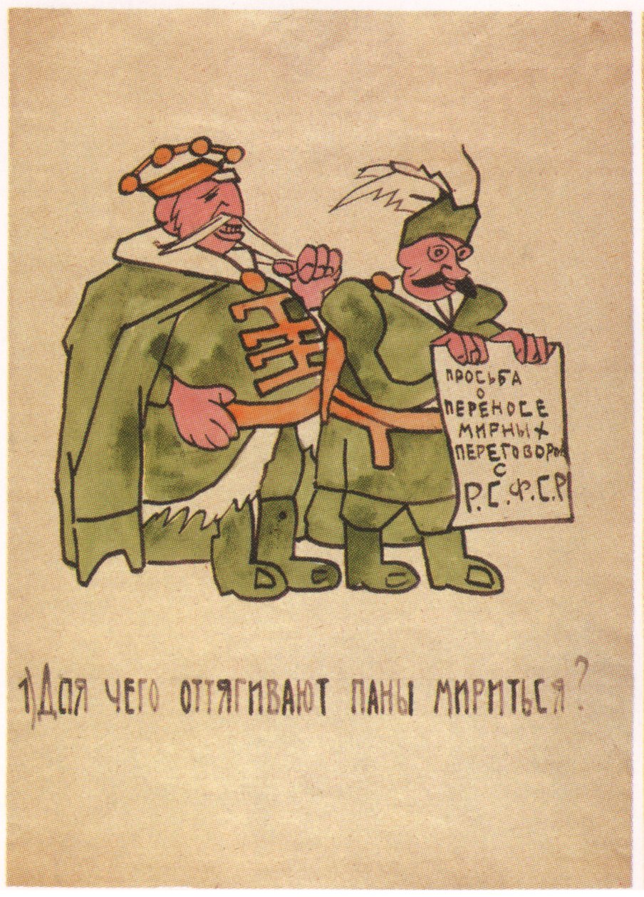 Miksi puolalainen aatelisto viivyttelee rauhanneuvotteluja, 1920 tekijältä Ivan Andreevich Malyutin