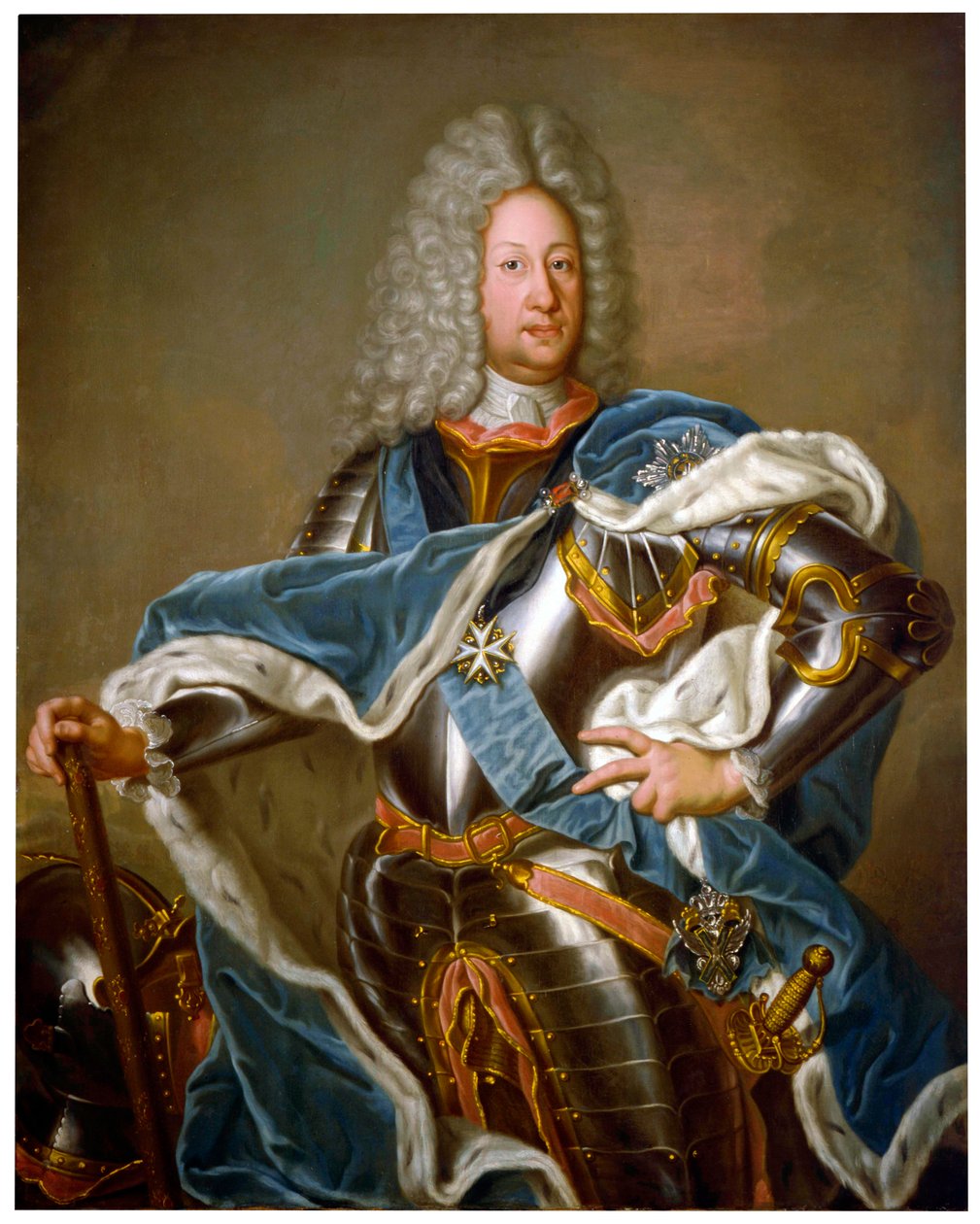 "Kreivi Boris Sheremetevin muotokuva", 1760 tekijältä Ivan Argunov
