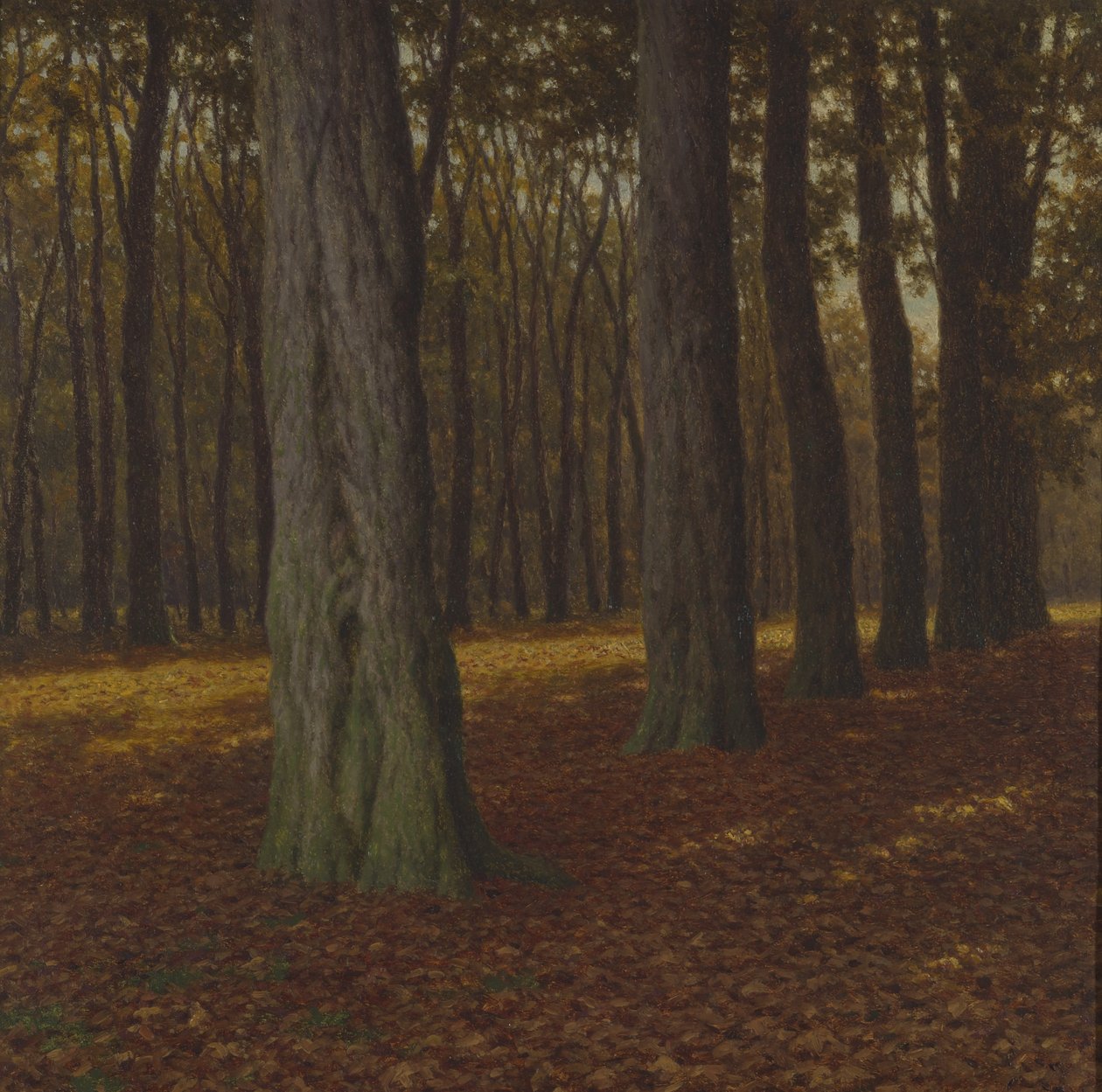 Puinen maisema (öljy kankaalle) tekijältä Ivan Fedorovich Choultse