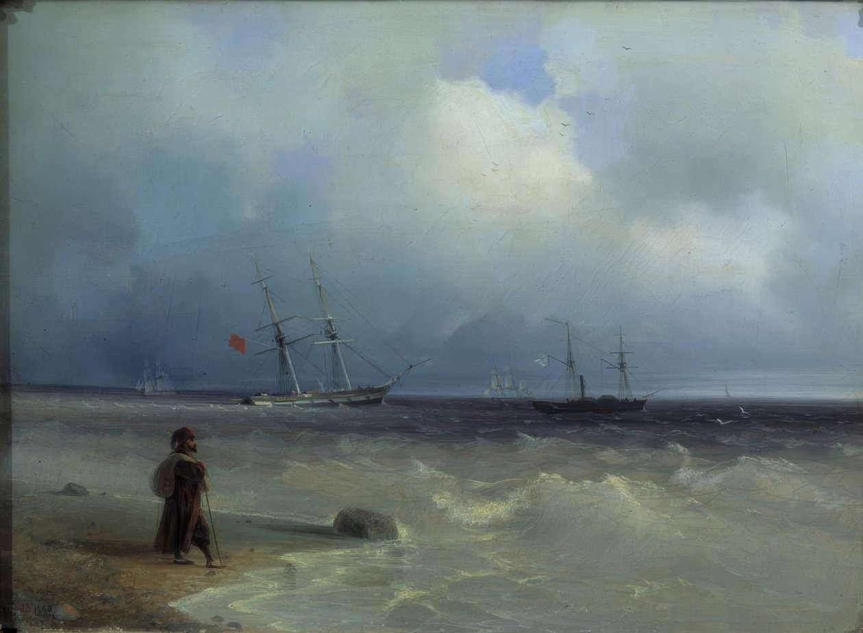 Meeresküste tekijältä Ivan Konstantinovich Aivazovsky