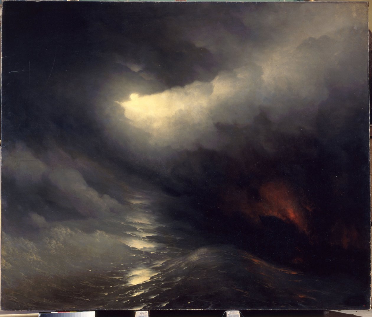 Maailman luominen tekijältä Ivan Konstantinovich Aivazovsky