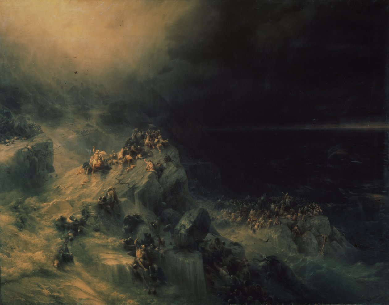 Vedenpaisumus, 1864 tekijältä Ivan Konstantinovich Aivazovsky