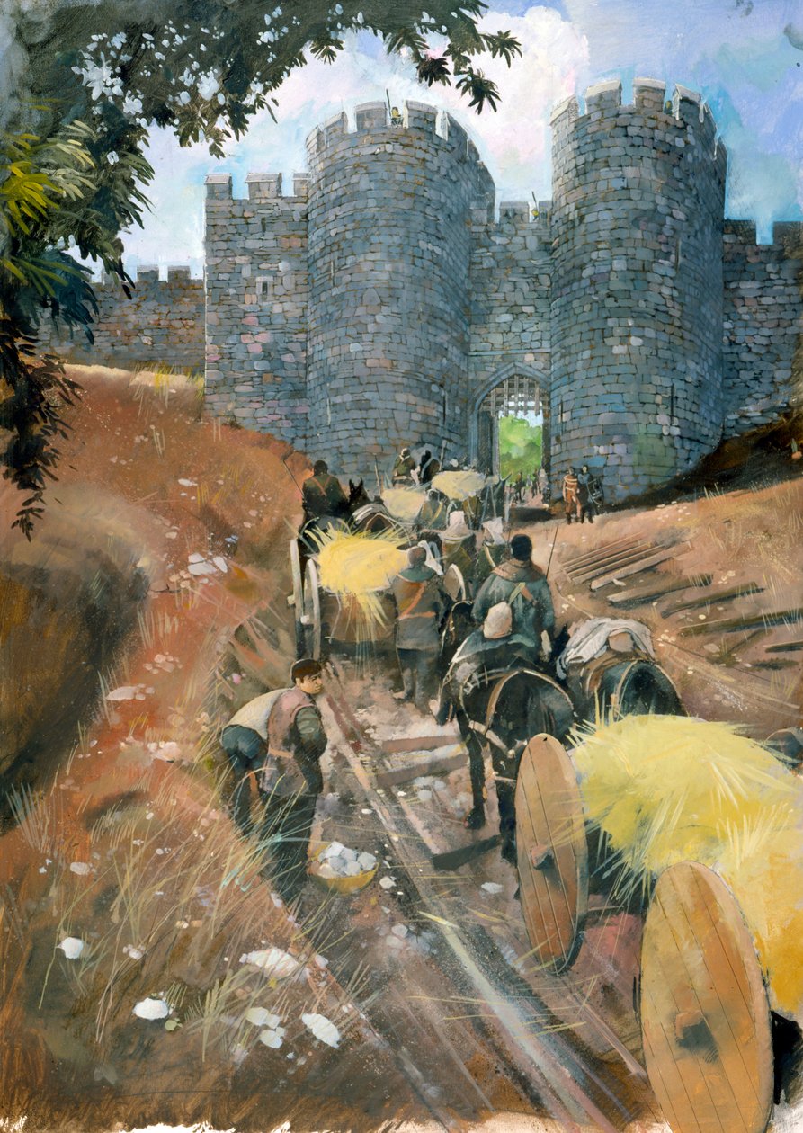 Beeston Castle, 1200-luku, 1990-2010 tekijältä Ivan Lapper