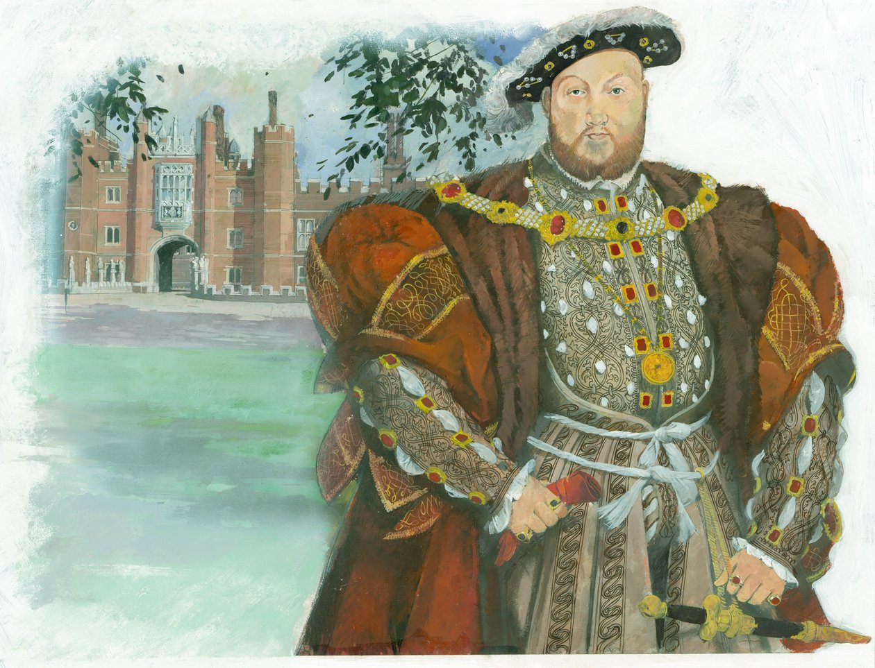 Englannin kuningas Henrik VIII tekijältä Ivan Lapper