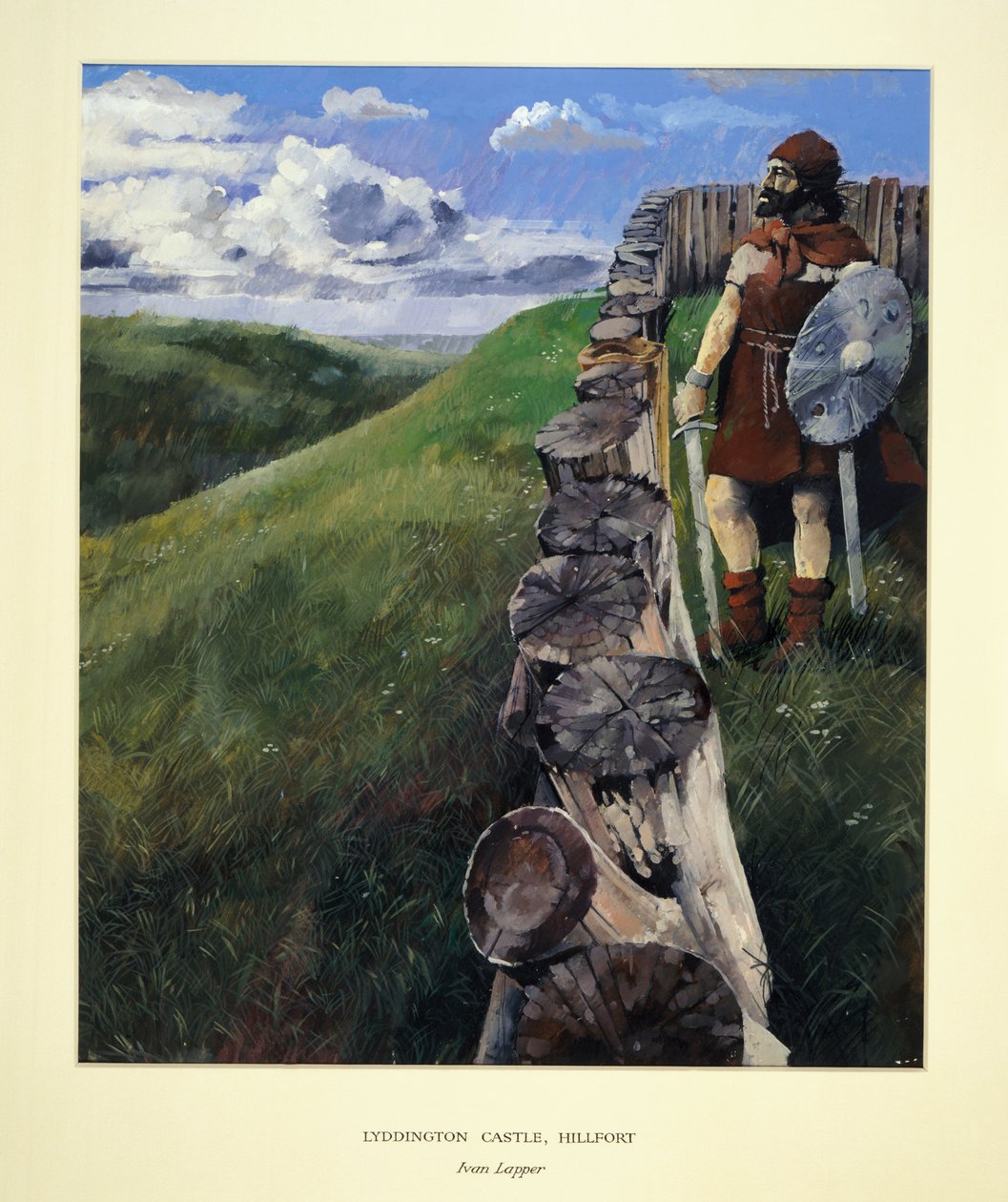 Liddingtonin linnoitus (värilitro) tekijältä Ivan Lapper
