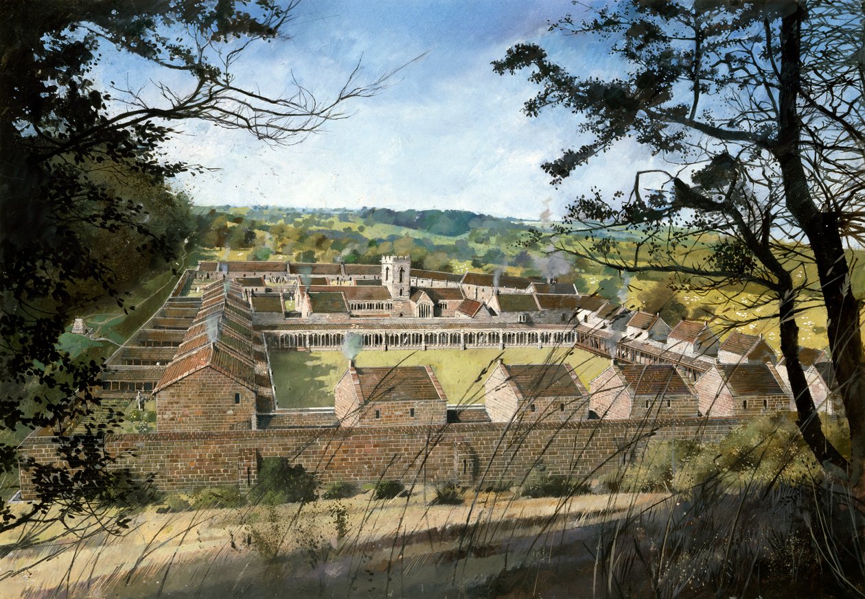 Mount Grace Priory, 1500-luku, 1990-2010 tekijältä Ivan Lapper