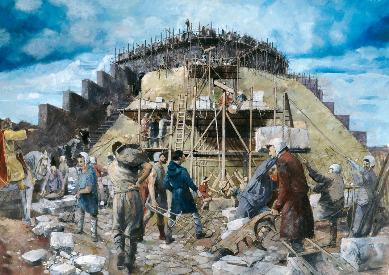 Totnesin linna, 1300-luku, 1990-2010 tekijältä Ivan Lapper