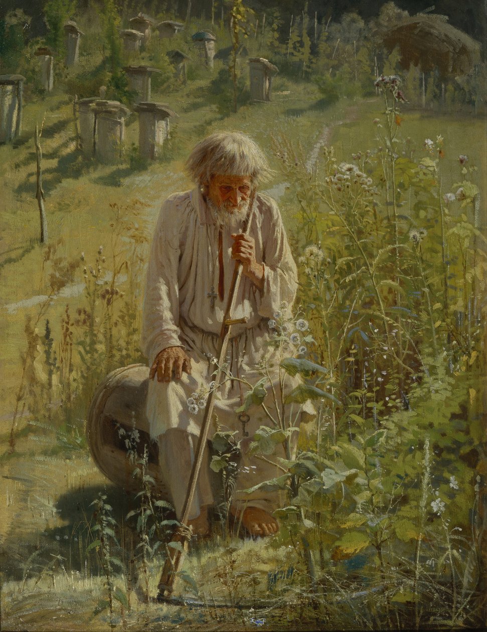 Mehiläishoitaja, 1872 tekijältä Ivan Nikolaevich Kramskoy