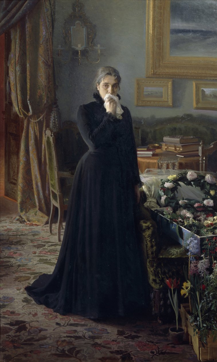 Lohduton suru, 1884 tekijältä Ivan Nikolaevich Kramskoy