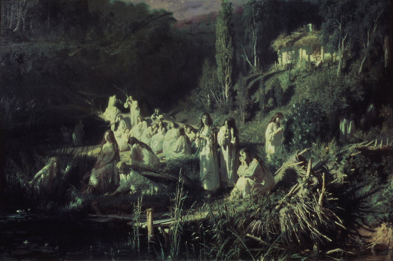 Merenneidot, 1871 tekijältä Ivan Nikolaevich Kramskoy