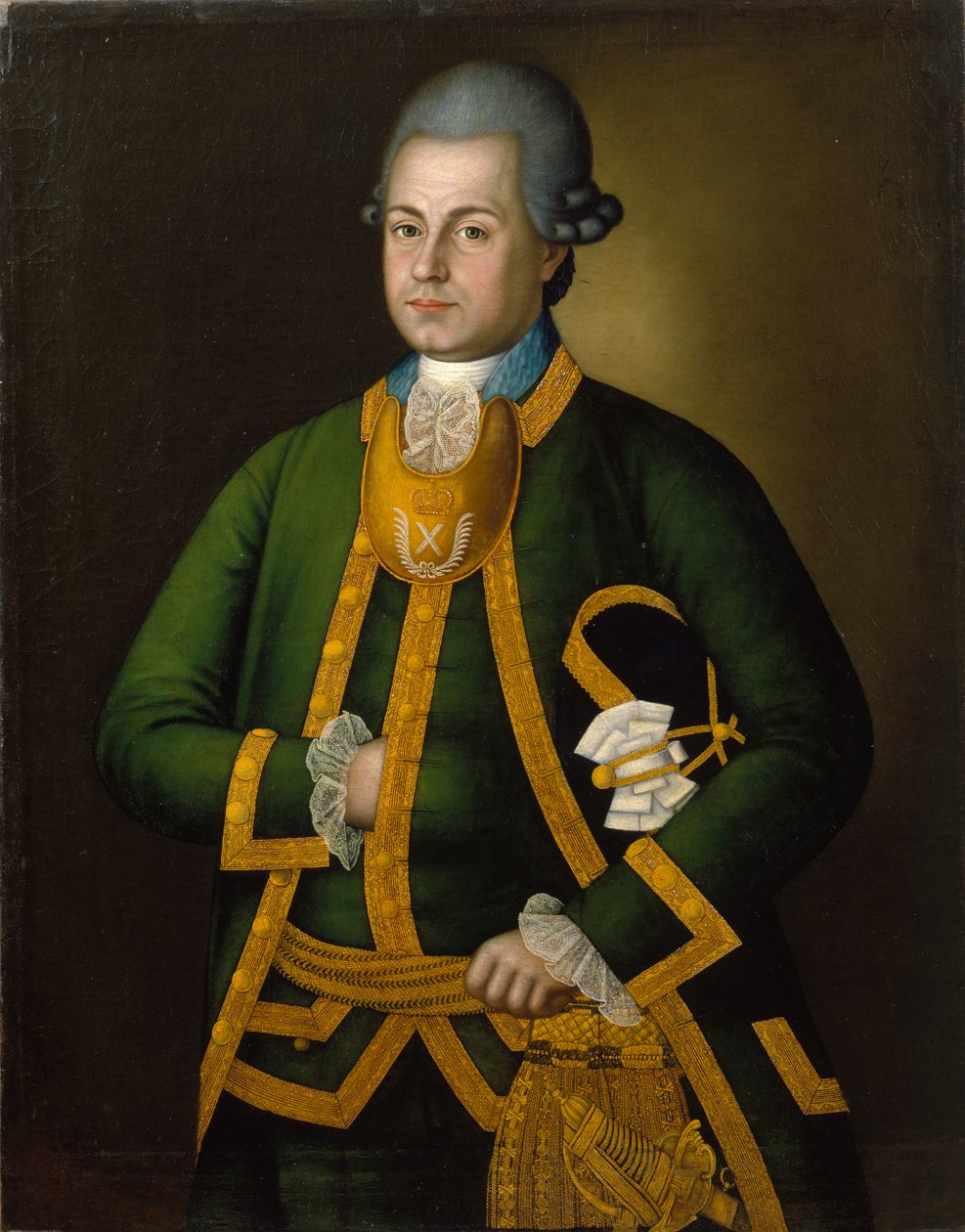Petr Ivanovich Nigotmortsevin muotokuva, 1774 tekijältä Ivan Vasilyev