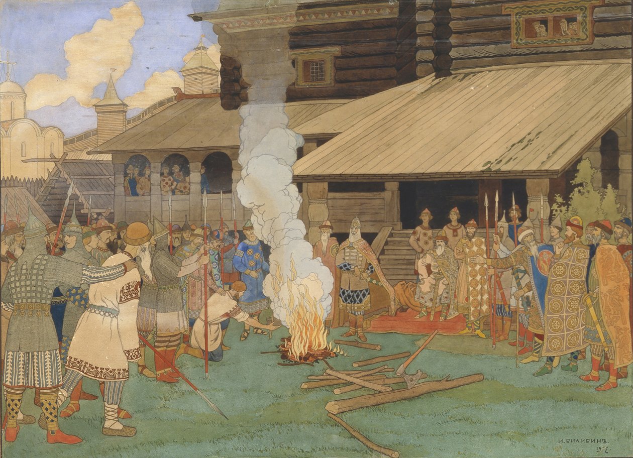 Tulikaste tekijältä Ivan Yakovlevich Bilibin