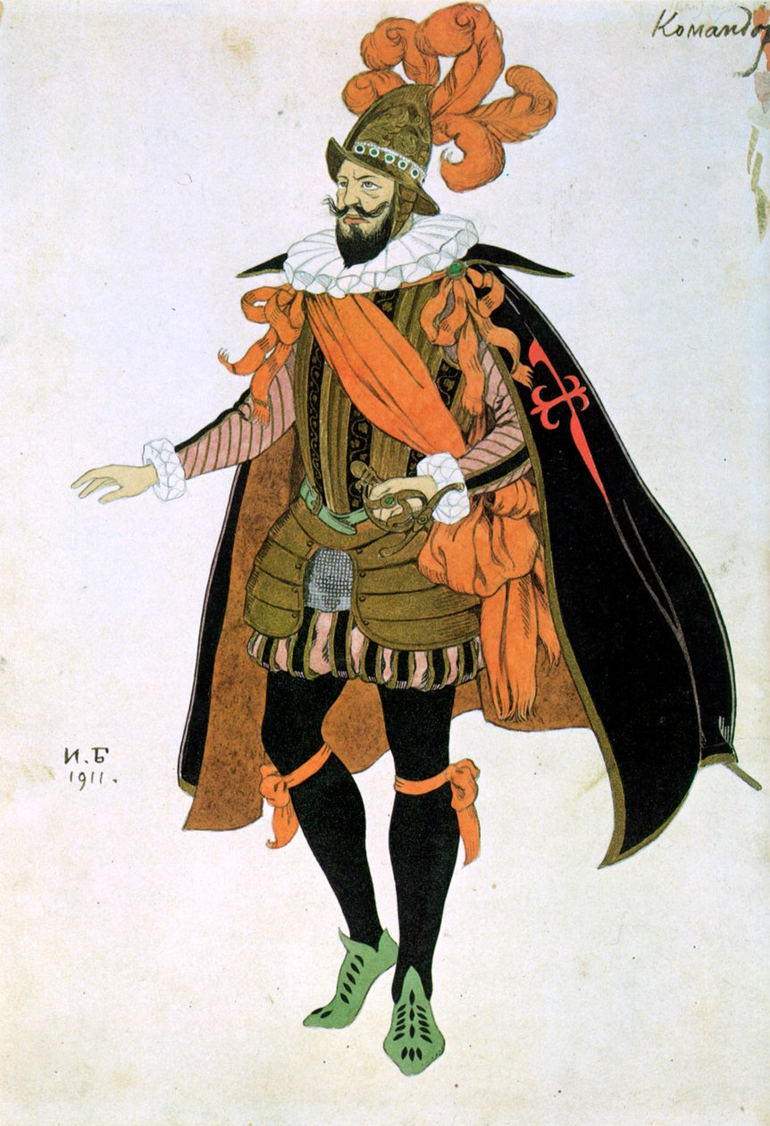 komentaja, 1911. tekijältä Ivan Yakovlevich Bilibin