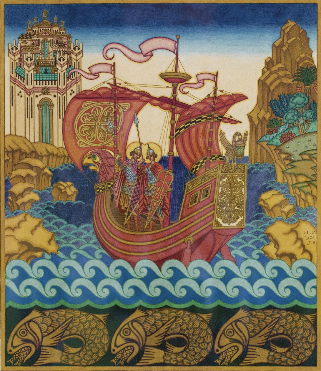 Laiva tekijältä Ivan Yakovlevich Bilibin
