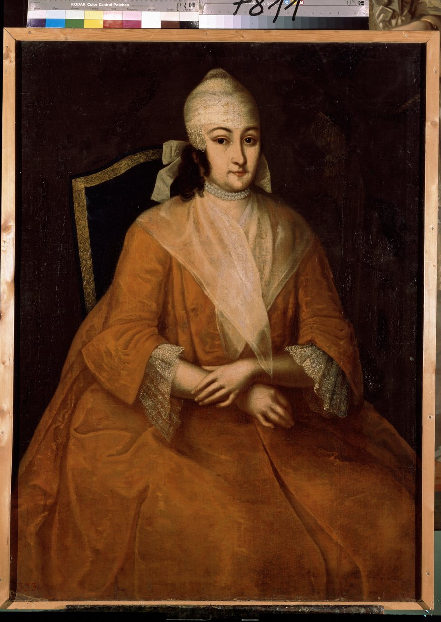 Anna Leopoldovnan muotokuva (Elisabeth Catherine Christine de Mecklenburg Schwerin tekijältä Ivan Yakovlevich Vishnyakov