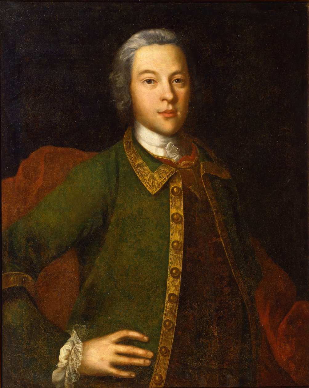 Kreivi Petr Paninin muotokuva 17211789, 1742 tekijältä Ivan Yakovlevich Vishnyakov