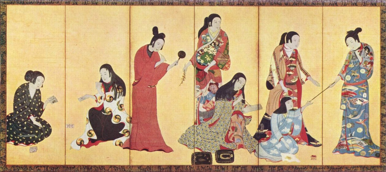Matsuura Byobu tekijältä Iwasa Matabei