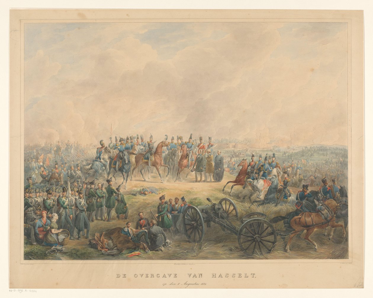 Rendición de Hasselt el 8 d