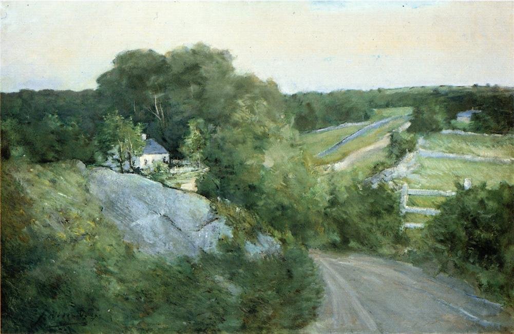Green Hills ja viljelysmaa tekijältä J. Alden Weir