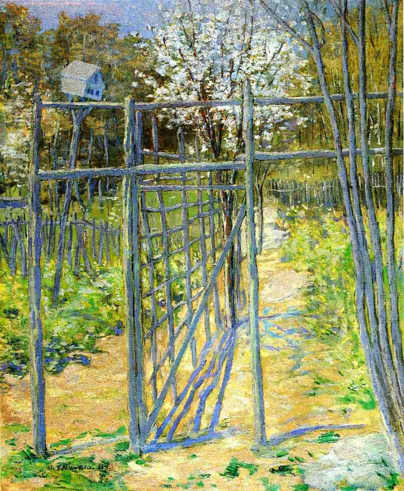 Harmaa ristikko tekijältä J. Alden Weir