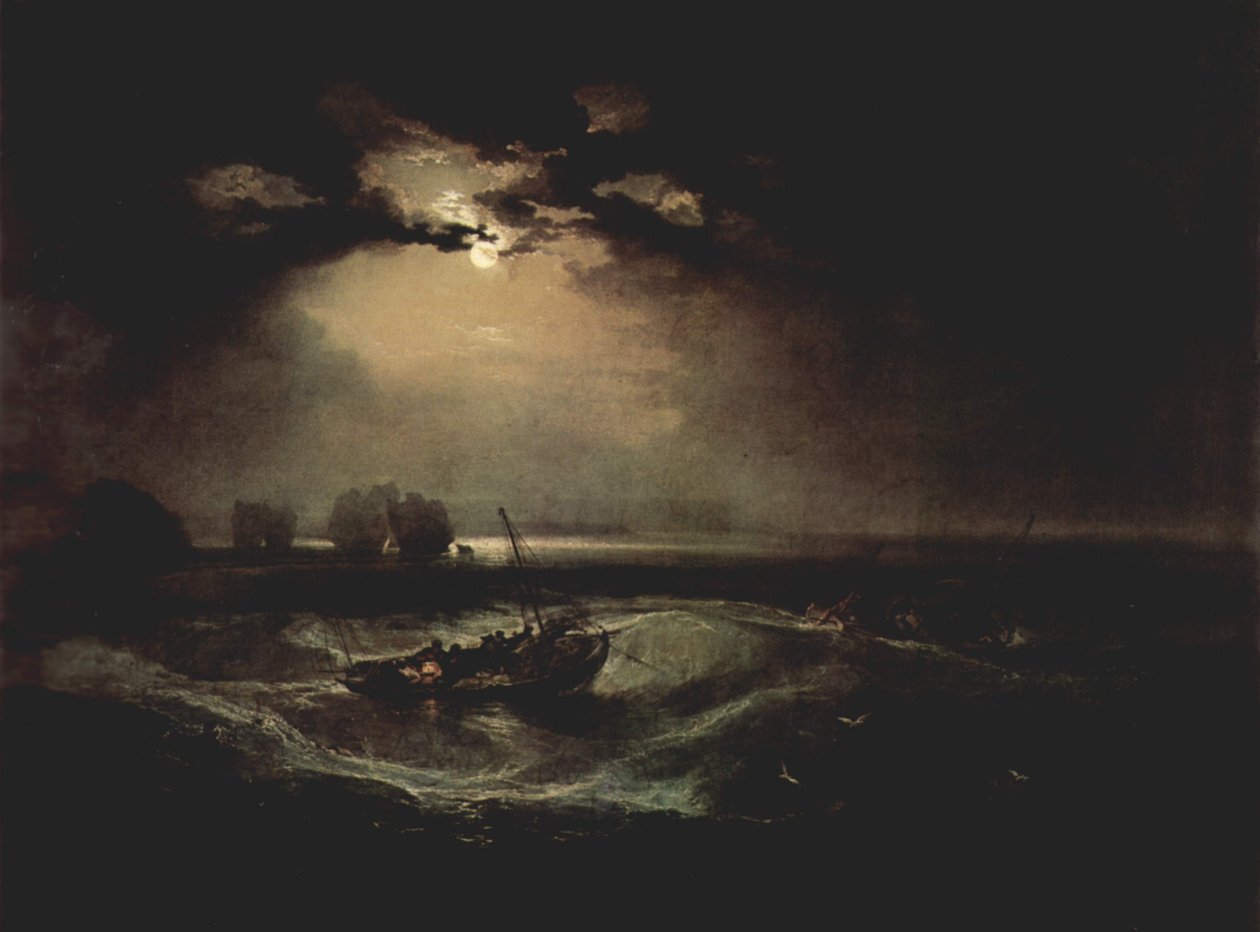 Kalastajat merellä tekijältä Joseph Mallord William Turner