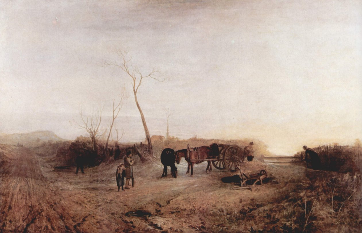 Frostiger Morgen tekijältä Joseph Mallord William Turner