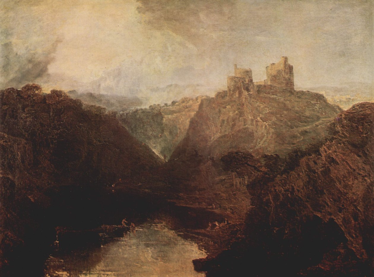 Schloss von Kilgarran am Twyvey tekijältä Joseph Mallord William Turner