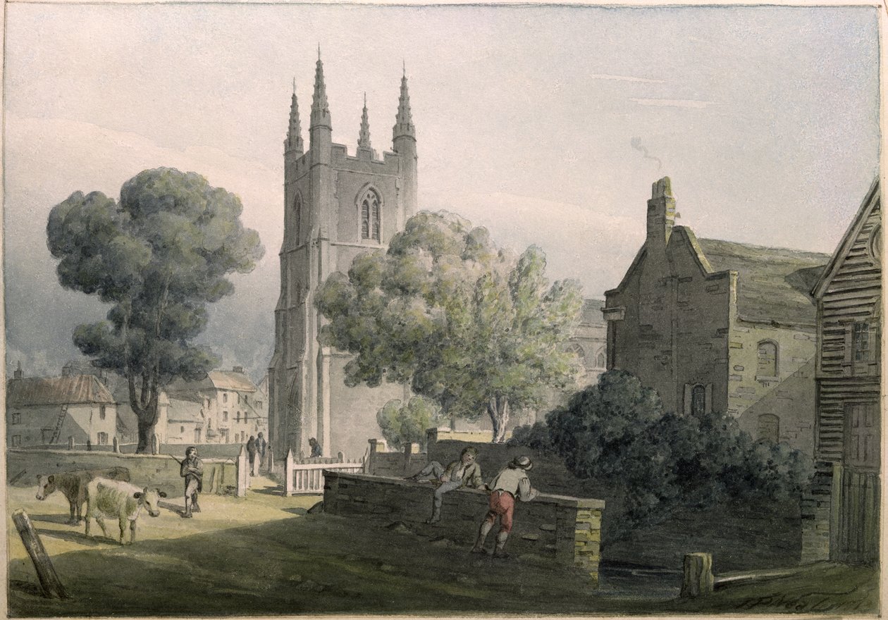 Croydonin seurakunnan kirkko, 1813 tekijältä John Preston Neale