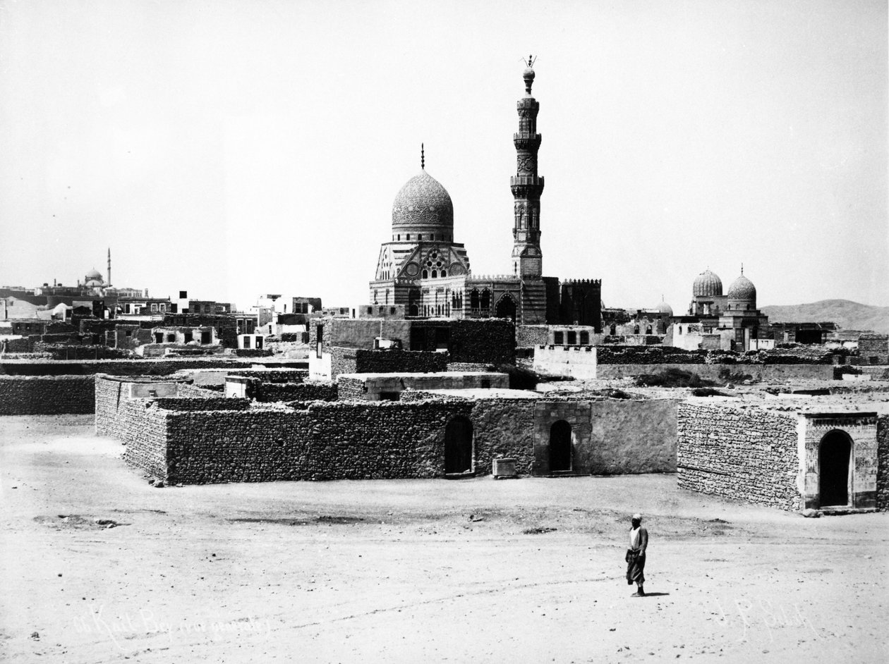 Qaytbayn moskeija, Kairo, noin 1880 tekijältä J. Pascal Sebah