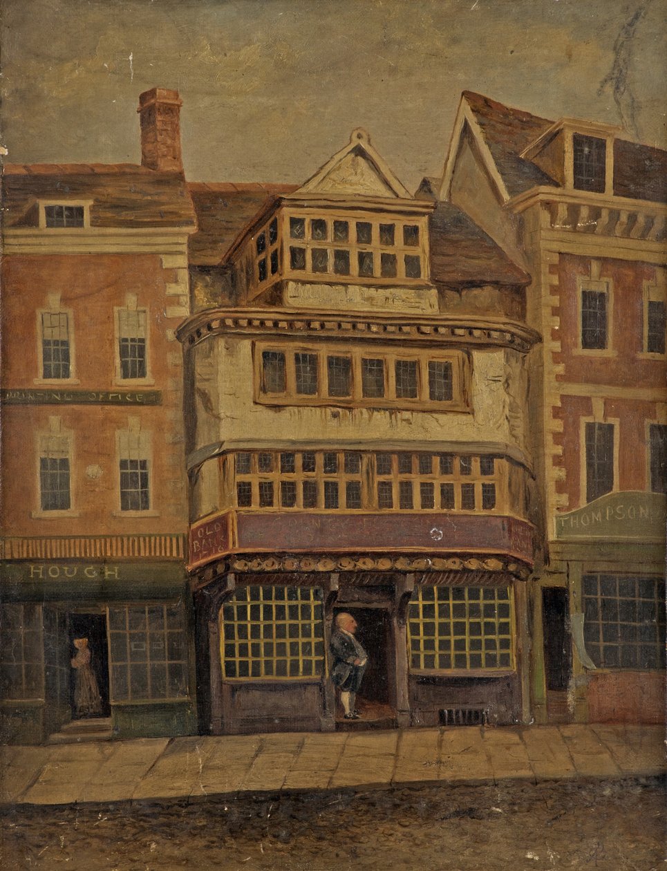 Gloucester Old Bank, 1828 tekijältä J. R. Orton