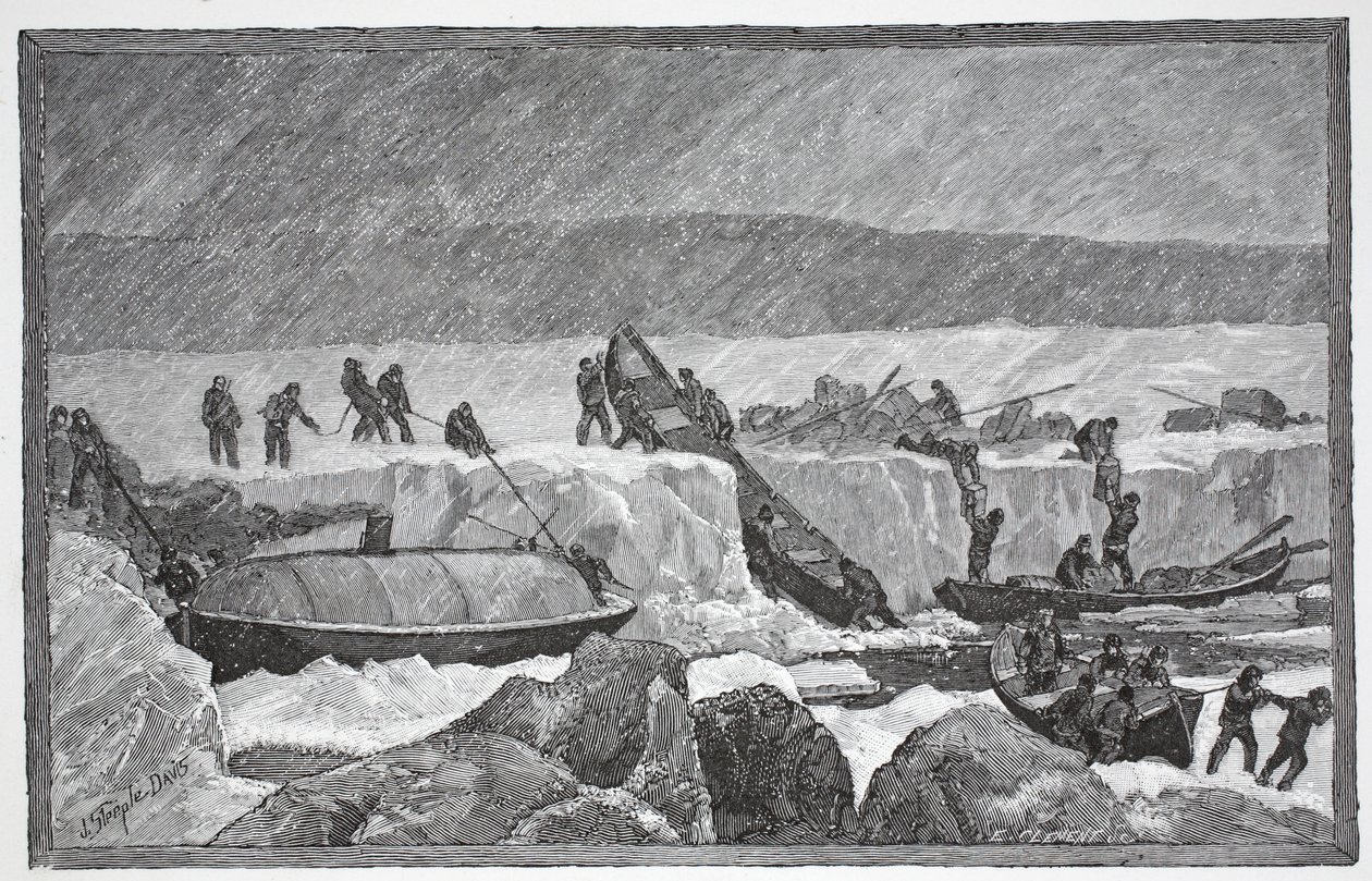 A Serious Nip, pubi. Lontoo 1886 tekijältä J. Steeple Davis