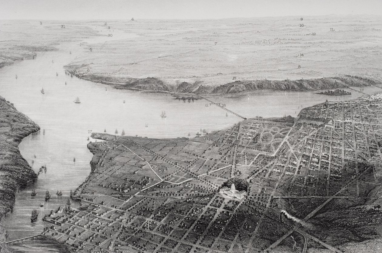 Washington D.C. at malapit ito sa panahon ng Civil War era tekijältä J. Wells