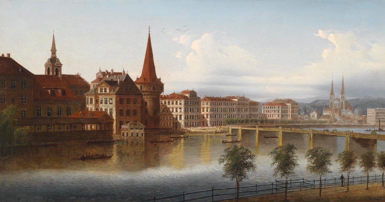 Blick auf Luzern, Schweiz tekijältä J. Wilhelm Jankowsky