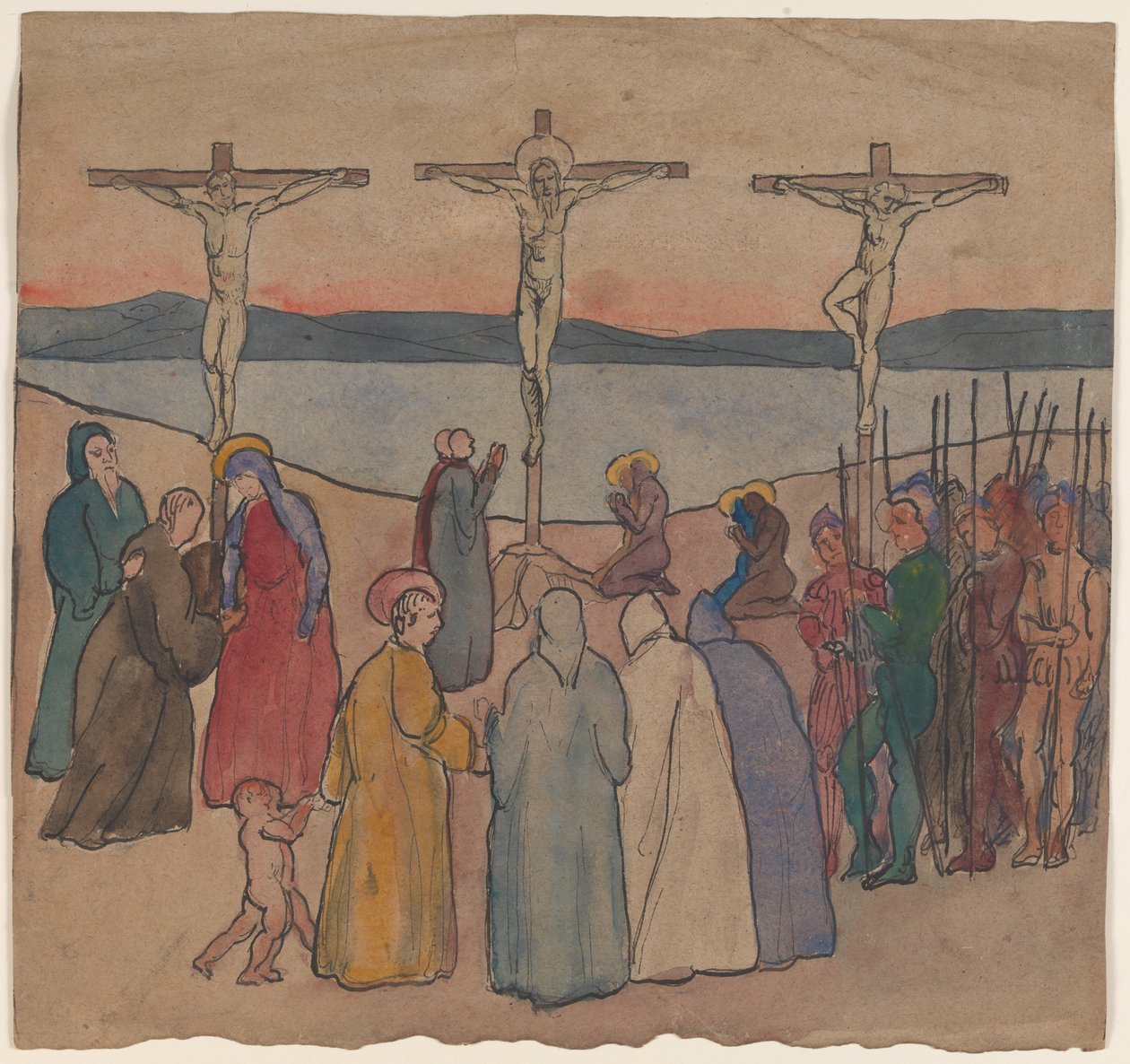 Ristiinnaulitseminen II tekijältä J.A. Jerichau