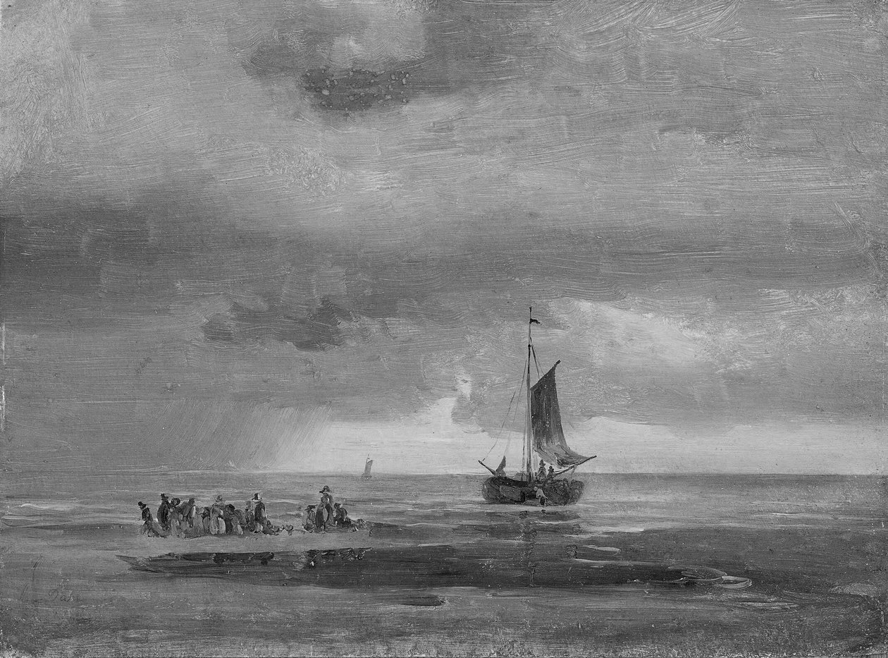 Flat Beach Sunsetin luona tekijältä Johan Christian Dahl