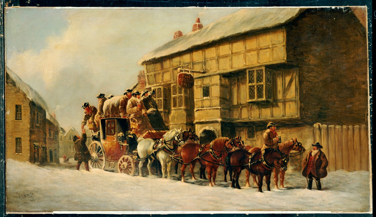 George Innin ulkopuolella, 1879 tekijältä J.C. Maggs