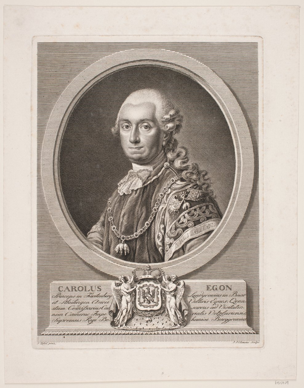 Carl Egon, Fürstenbergin prinssi tekijältä J.F. Clemens